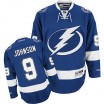 Reebok Tampa Bay Lightning 9 Men's Tyler Johnson Authentic Blue Home NHL Jersey