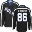 Reebok Tampa Bay Lightning 86 Men's Nikita Kucherov Authentic Black Third NHL Jersey