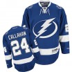 Reebok Tampa Bay Lightning 24 Women's Ryan Callahan Premier Blue Home NHL Jersey