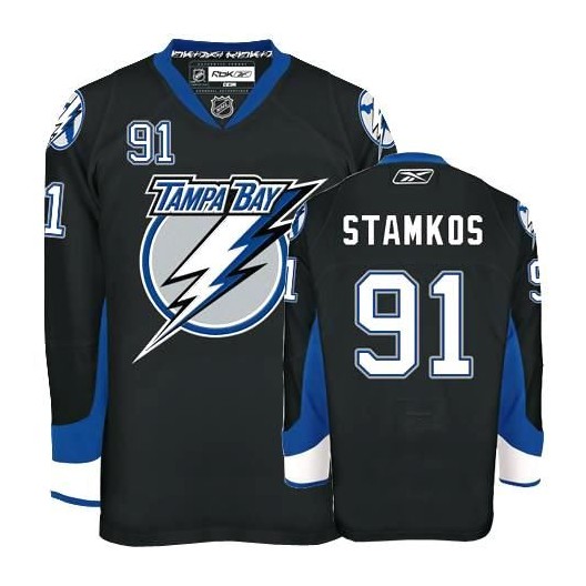 Steven Stamkos Premier Black NHL Jersey