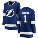 Fanatics Branded Tampa Bay Lightning Women's Mike Condon Breakaway Blue ized Home NHL Jersey