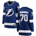 Fanatics Branded Tampa Bay Lightning Women's Louis Domingue Breakaway Blue Home NHL Jersey