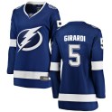 Fanatics Branded Tampa Bay Lightning Women's Dan Girardi Breakaway Blue Home NHL Jersey