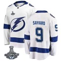 Fanatics Branded Tampa Bay Lightning Youth Denis Savard Breakaway White Away 2020 Stanley Cup Champions NHL Jersey
