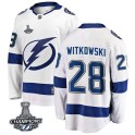 Fanatics Branded Tampa Bay Lightning Youth Luke Witkowski Breakaway White Away 2020 Stanley Cup Champions NHL Jersey