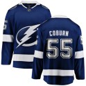 Fanatics Branded Tampa Bay Lightning Youth Braydon Coburn Breakaway Blue Home NHL Jersey