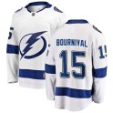 Fanatics Branded Tampa Bay Lightning Men's Michael Bournival Breakaway White Away NHL Jersey