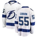 Fanatics Branded Tampa Bay Lightning Men's Braydon Coburn Breakaway White Away NHL Jersey