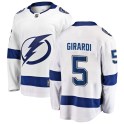Fanatics Branded Tampa Bay Lightning Men's Dan Girardi Breakaway White Away NHL Jersey