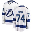 Fanatics Branded Tampa Bay Lightning Men's Dominik Masin Breakaway White Away NHL Jersey