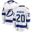 Fanatics Branded Tampa Bay Lightning Men's Mikael Renberg Breakaway White Away NHL Jersey