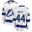 Fanatics Branded Tampa Bay Lightning Men's Jan Rutta Breakaway White Away NHL Jersey