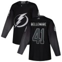 Adidas Tampa Bay Lightning Youth Pierre-Edouard Bellemare Authentic Black Alternate NHL Jersey