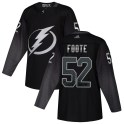 Adidas Tampa Bay Lightning Youth Cal Foote Authentic Black Alternate NHL Jersey