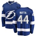 Fanatics Branded Tampa Bay Lightning Men's Jan Rutta Breakaway Blue Home NHL Jersey