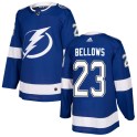 Adidas Tampa Bay Lightning Men's Brian Bellows Authentic Blue Home NHL Jersey