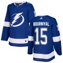 Adidas Tampa Bay Lightning Men's Michael Bournival Authentic Blue Home NHL Jersey