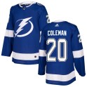Adidas Tampa Bay Lightning Men's Blake Coleman Authentic Blue Home NHL Jersey