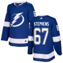 Adidas Tampa Bay Lightning Men's Mitchell Stephens Authentic Blue Home NHL Jersey