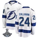 Fanatics Branded Tampa Bay Lightning Men's Ryan Callahan Breakaway White Away 2020 Stanley Cup Champions NHL Jersey