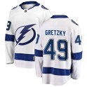 Fanatics Branded Tampa Bay Lightning Youth Brent Gretzky Breakaway White Away NHL Jersey