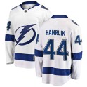 Fanatics Branded Tampa Bay Lightning Youth Roman Hamrlik Breakaway White Away NHL Jersey