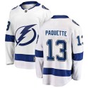 Fanatics Branded Tampa Bay Lightning Youth Cedric Paquette Breakaway White Away NHL Jersey
