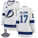 Fanatics Branded Tampa Bay Lightning Women's Alex Killorn Breakaway White Away 2020 Stanley Cup Champions NHL Jersey
