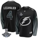 Fanatics Branded Tampa Bay Lightning Youth Vincent Lecavalier Breakaway Black Alternate 2020 Stanley Cup Champions NHL Jersey