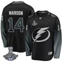 Fanatics Branded Tampa Bay Lightning Youth Pat Maroon Breakaway Black Alternate 2020 Stanley Cup Champions NHL Jersey