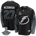 Fanatics Branded Tampa Bay Lightning Youth Ryan McDonagh Breakaway Black Alternate 2020 Stanley Cup Champions NHL Jersey