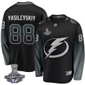 Fanatics Branded Tampa Bay Lightning Youth Andrei Vasilevskiy Breakaway Black Alternate 2020 Stanley Cup Champions NHL Jersey