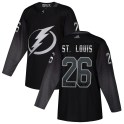 Adidas Tampa Bay Lightning Men's Martin St. Louis Authentic Black Alternate NHL Jersey