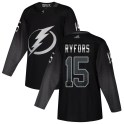 Adidas Tampa Bay Lightning Men's Simon Ryfors Authentic Black Alternate NHL Jersey