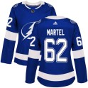 Adidas Tampa Bay Lightning Women's Danick Martel Authentic Blue Home NHL Jersey