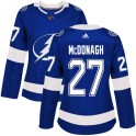 Adidas Tampa Bay Lightning Women's Ryan McDonagh Authentic Blue Home NHL Jersey
