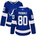 Adidas Tampa Bay Lightning Women's Eddie Pasquale Authentic Blue Home NHL Jersey