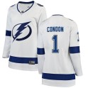 Fanatics Branded Tampa Bay Lightning Women's Mike Condon Breakaway White ized Away NHL Jersey