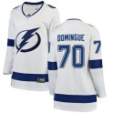 Fanatics Branded Tampa Bay Lightning Women's Louis Domingue Breakaway White Away NHL Jersey