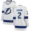 Fanatics Branded Tampa Bay Lightning Women's Luke Schenn Breakaway White Away NHL Jersey