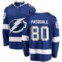 Fanatics Branded Tampa Bay Lightning Youth Eddie Pasquale Breakaway Blue Home NHL Jersey