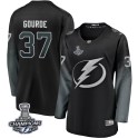Fanatics Branded Tampa Bay Lightning Women's Yanni Gourde Breakaway Black Alternate 2020 Stanley Cup Champions NHL Jersey