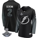 Fanatics Branded Tampa Bay Lightning Women's Luke Schenn Breakaway Black Alternate 2020 Stanley Cup Champions NHL Jersey