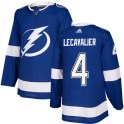Adidas Tampa Bay Lightning Men's Vincent Lecavalier Authentic Blue NHL Jersey