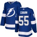 Adidas Tampa Bay Lightning Youth Braydon Coburn Authentic Royal Blue Home NHL Jersey