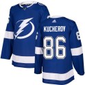 Adidas Tampa Bay Lightning Youth Nikita Kucherov Authentic Royal Blue Home NHL Jersey