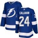 Adidas Tampa Bay Lightning Youth Ryan Callahan Authentic Royal Blue Home NHL Jersey