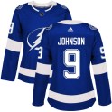 Adidas Tampa Bay Lightning Women's Tyler Johnson Authentic Royal Blue Home NHL Jersey