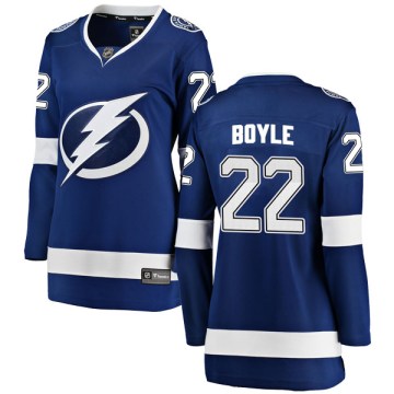 Fanatics Branded Tampa Bay Lightning Women's Dan Boyle Breakaway Blue Home NHL Jersey