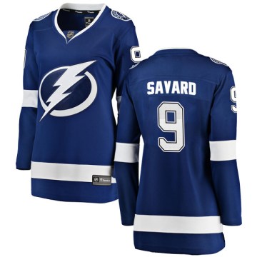 Fanatics Branded Tampa Bay Lightning Women's Denis Savard Breakaway Blue Home NHL Jersey